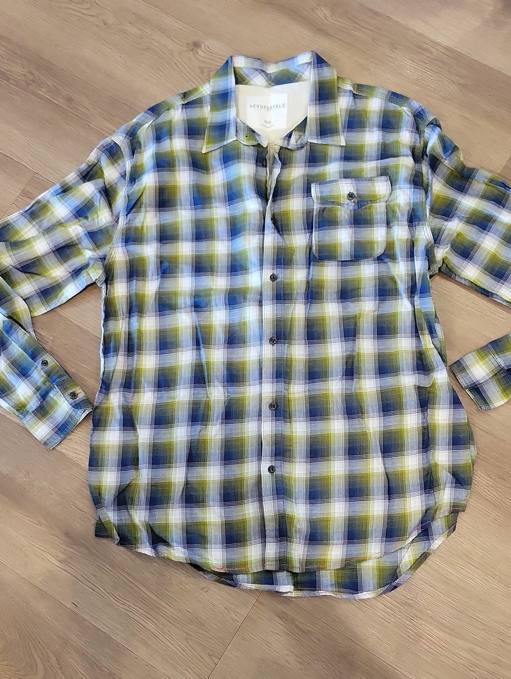 NWOT Aeropostale Mens Button Down Shirt